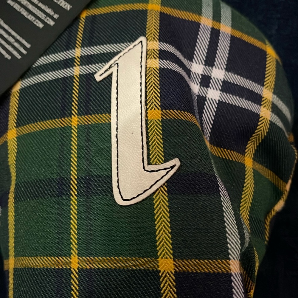 Maxfli plaid golf driver cover - Picture 3 of 6